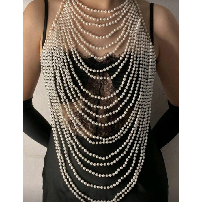 İncili Seksi Vücut Aksesuarı , Şık Bustiyer